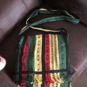 Cotton crossbody bag